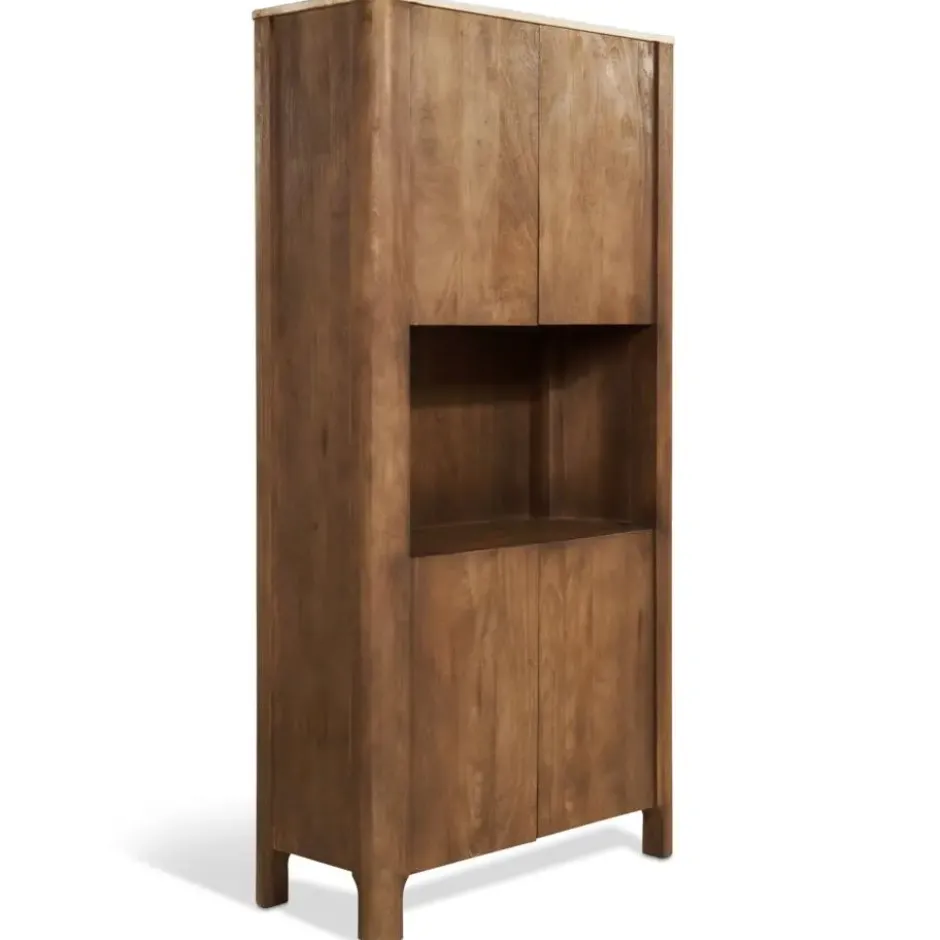 Wandkast Nova - Bruin Marmer 180cm