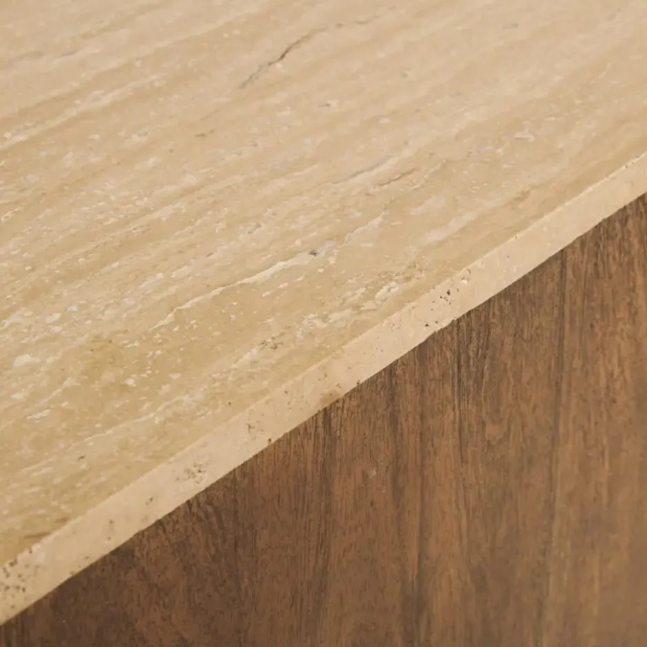 Wandkast Nova - Bruin Marmer 180cm