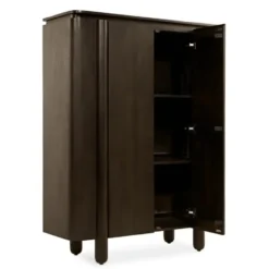 Wandkast Rondo - 150cm Donkerbruin