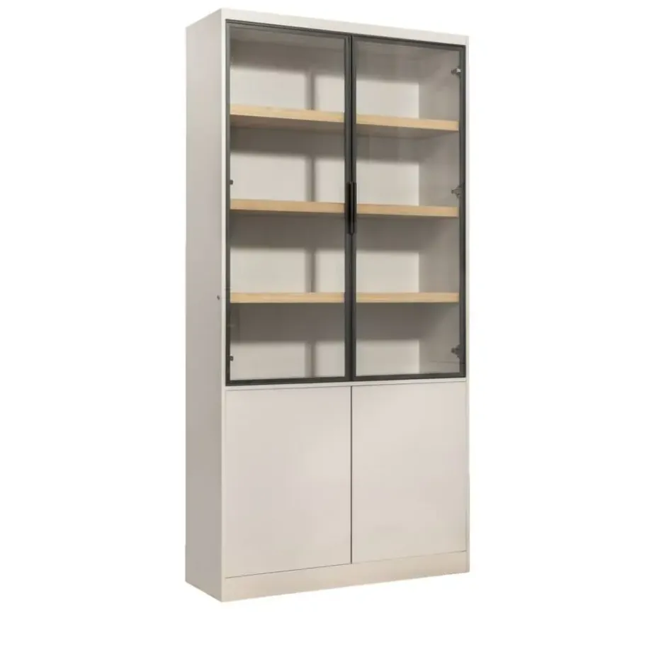 Wandkast Virgil - zand - 220x110x40 cm