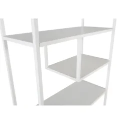 Wandkast Wit Staal - 85x35x190cm - Staal