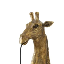 Wandlamp Giraffe - Antiek Brons - 20.5x19x61cm