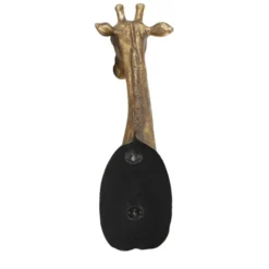 Wandlamp Giraffe - Antiek Brons - 20.5x19x61cm