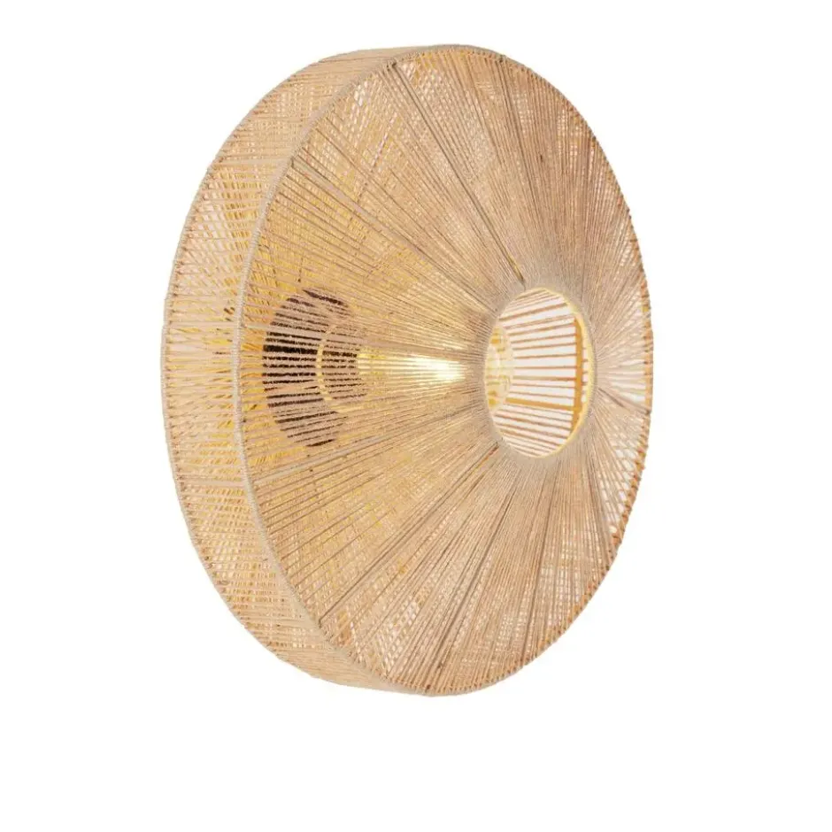 Wandlamp Lyra - Bruin - Ø43cm