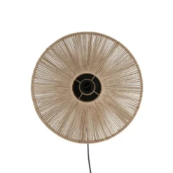 Wandlamp Lyra - Bruin - Ø43cm