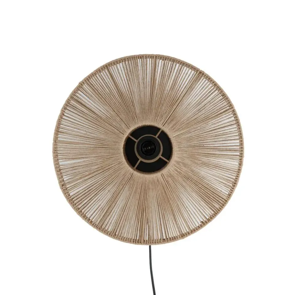 Wandlamp Lyra - Bruin - Ø43cm