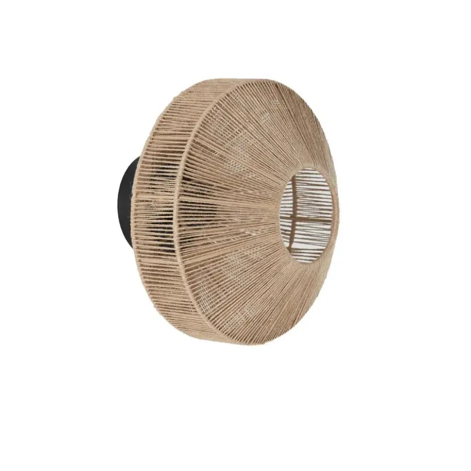 Wandlamp Lyra - Bruin - Ø31cm