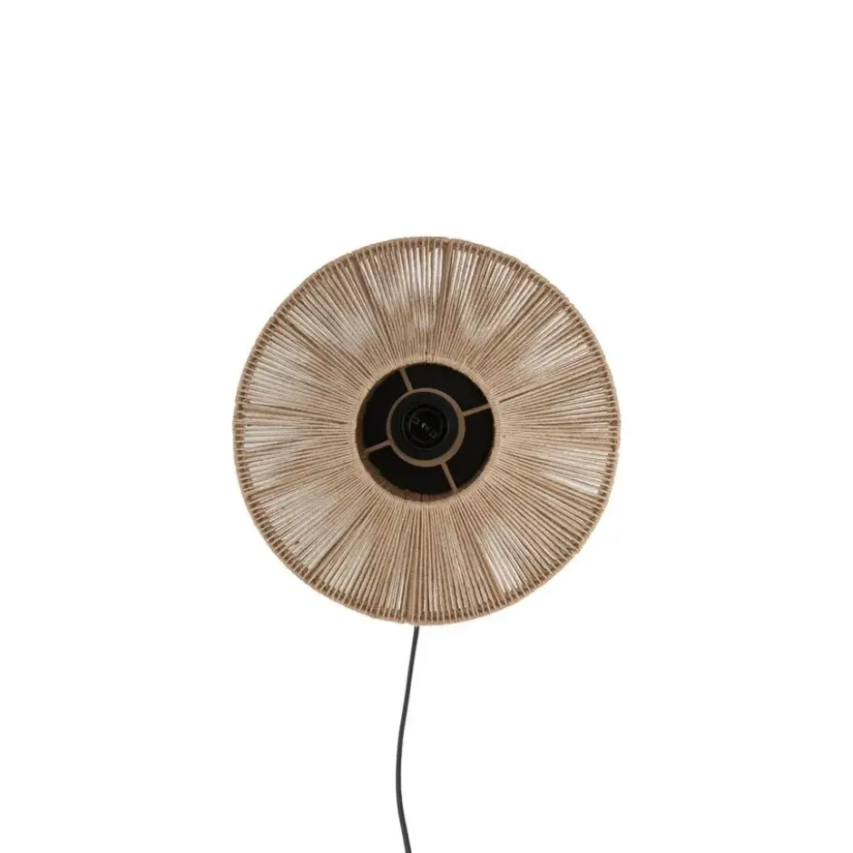 Wandlamp Lyra - Bruin - Ø31cm