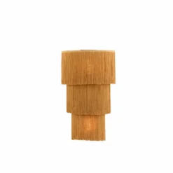 Wandlamp Malaika - Bruin - 33x14x59cm