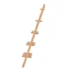 Wandplank Ladder van Massief Natuurlijk Hout