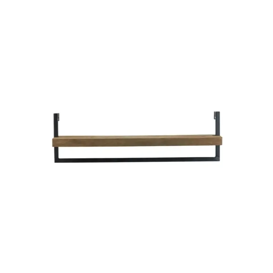 Wandplank Maddison - Bruin - 80x15x24cm