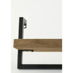 Wandplank Maddison - Bruin - 80x15x24cm