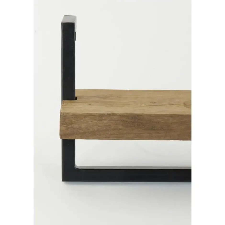 Wandplank Maddison - Bruin - 80x15x24cm