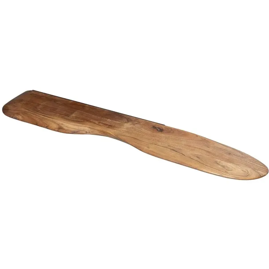 Wandplank Naturel Acaciahout - 120x20x4cm - Organic