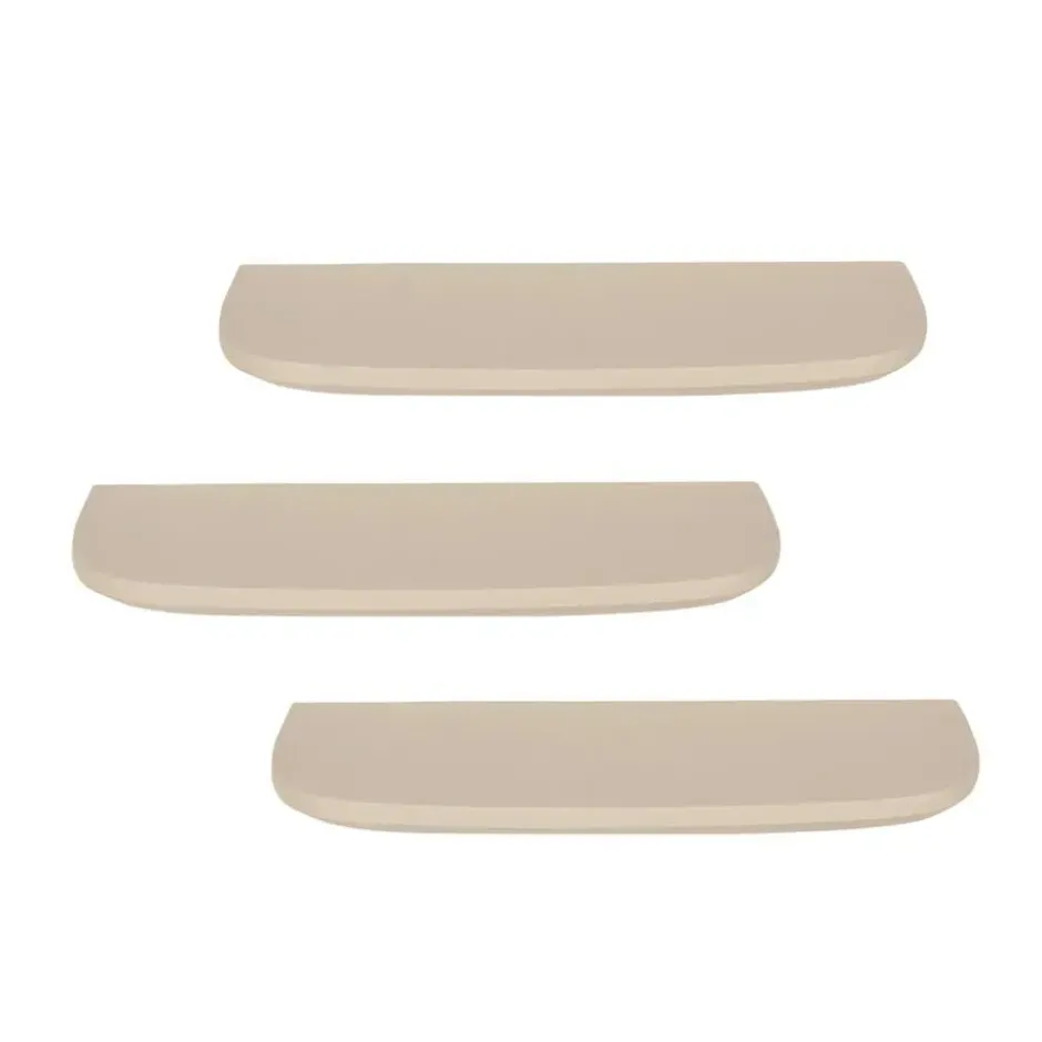 Wandplank Zand - Set van 3 - 60x20x15cm - Gusta