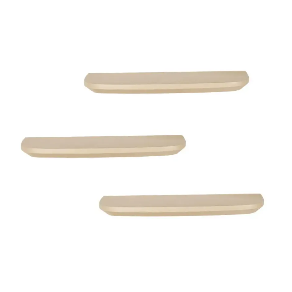 Wandplank Zand - Set van 3 - 60x20x15cm - Gusta