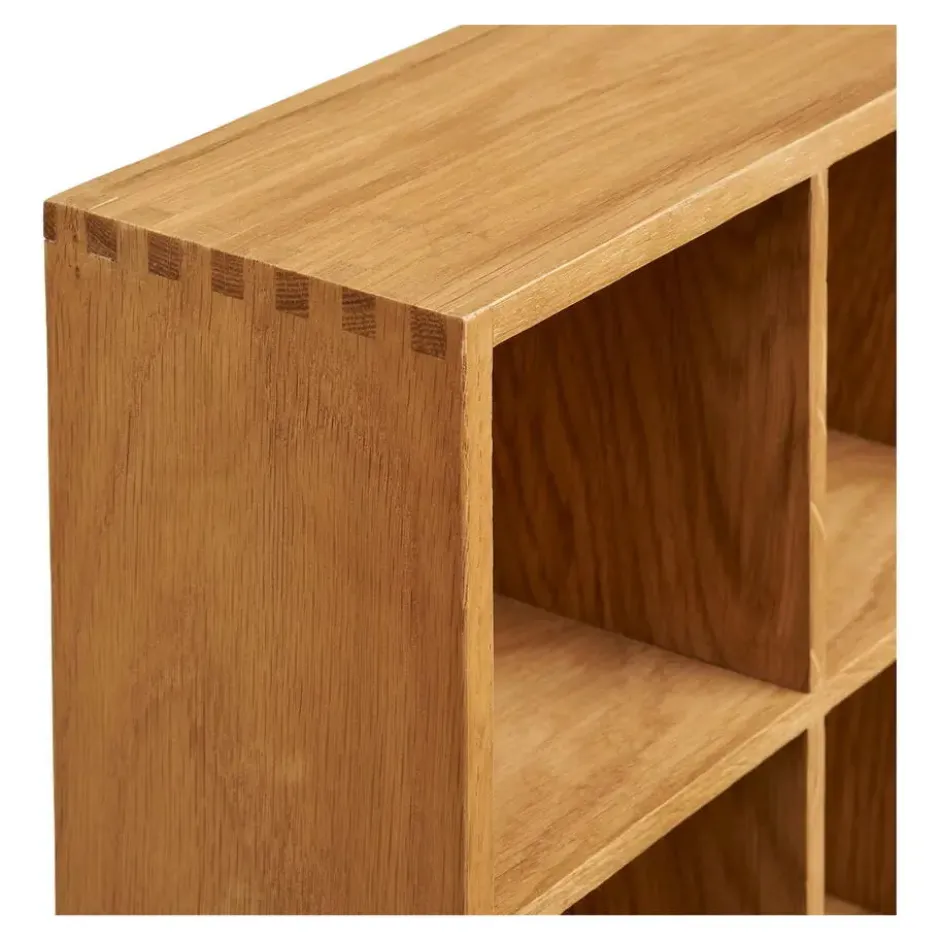 Wandschap Naturel Hout - 51x11x39cm - Soria