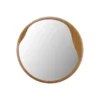 Wandspiegel FUJIAN - 60 cmx2 cmx60 cm - Natuurlijk licht Hout paneel