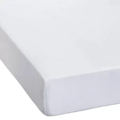 Waterdichte matrasbeschermer molton - wit - 180x200 cm