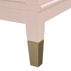 Westerleigh - Commode met 6 laden in roze MDF