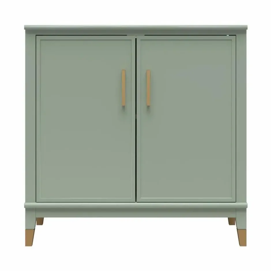 Westerleigh - Dressoir met 2 deuren in groen MDF
