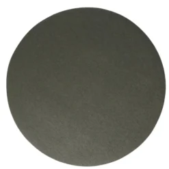 Wicotex Placemats Uni - donker grijs - rond 38cm - Teflon coating