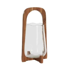 Windlicht Anosy - Bruin - Ø26cm