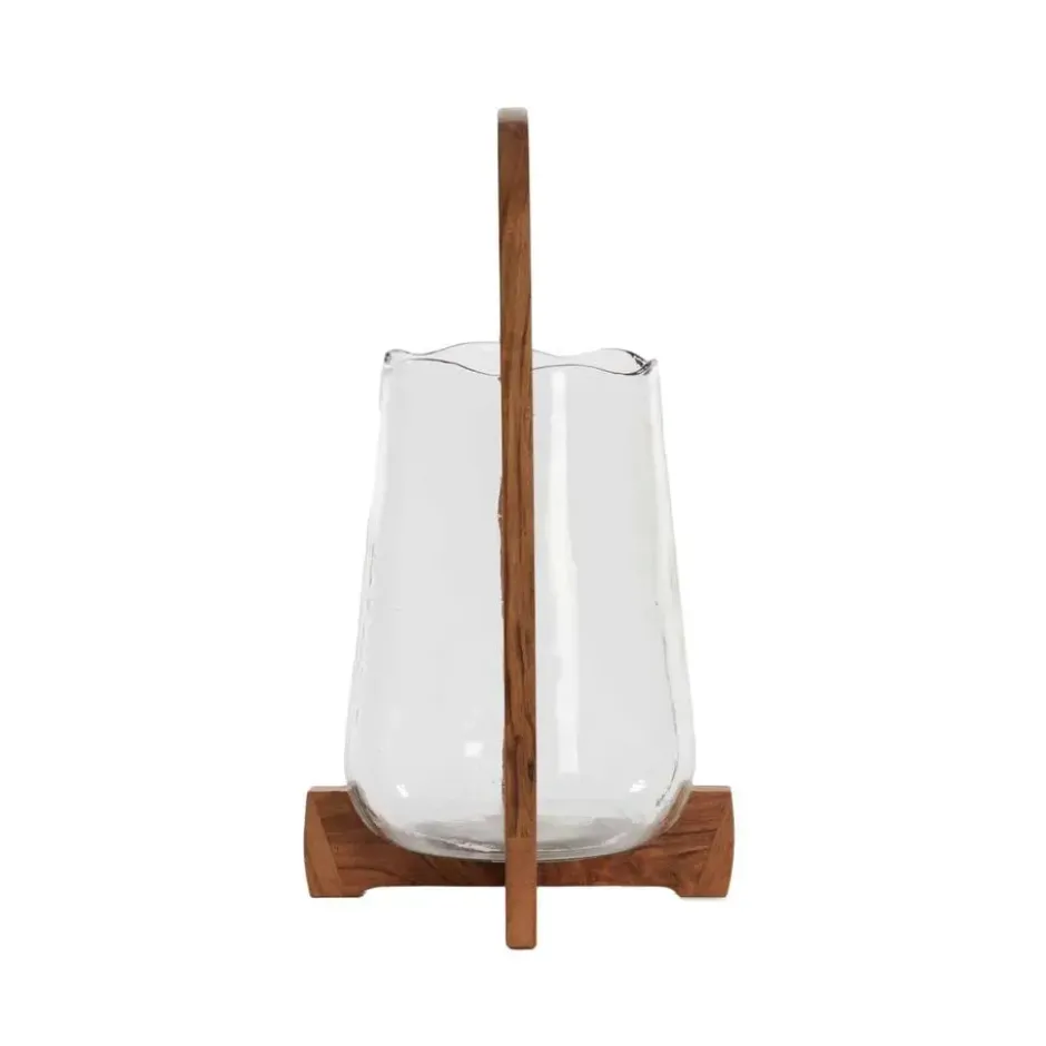 Windlicht Anosy - Bruin - Ø26cm