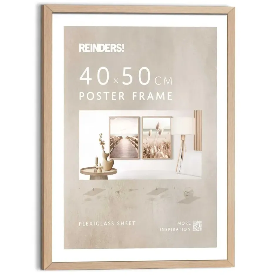 Wissellijst hout Poster 40x50 beuken - 40x50 - Beuken