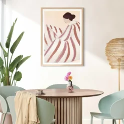 Wissellijst hout Poster 50x70 beuken - 50x70 - Beuken