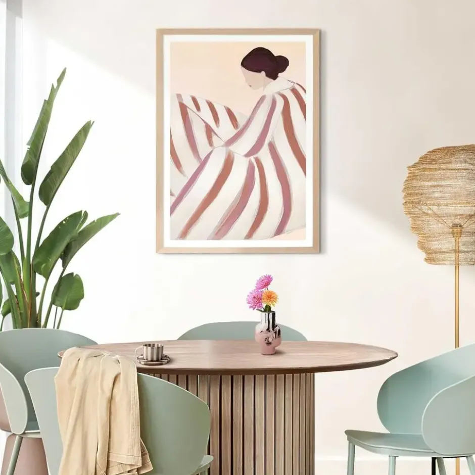 Wissellijst hout Poster 50x70 beuken - 50x70 - Beuken