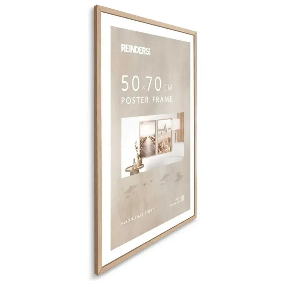 Wissellijst hout Poster 50x70 beuken - 50x70 - Beuken