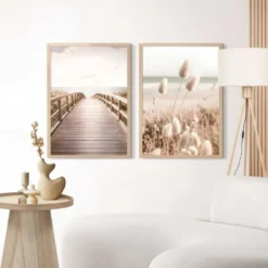 Wissellijst hout Poster 50x70 beuken - 50x70 - Beuken