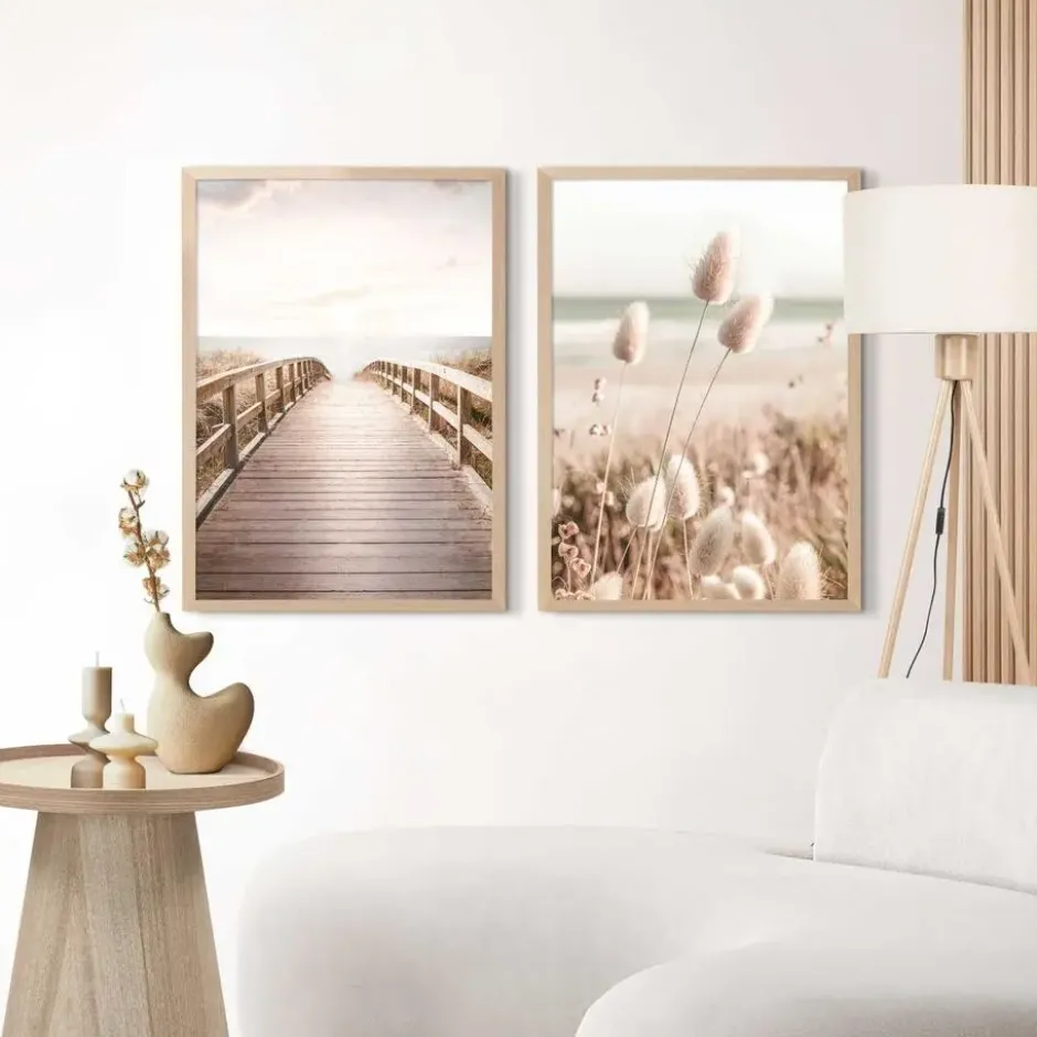 Wissellijst hout Poster 50x70 beuken - 50x70 - Beuken