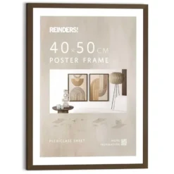 Wissellijst hout Poster 40x50 walnoot - 40x50 - Walnoot
