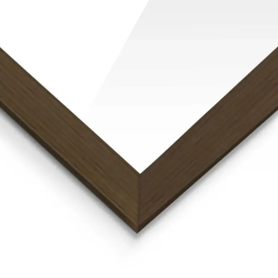 Wissellijst hout Poster 40x50 walnoot - 40x50 - Walnoot
