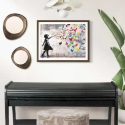 Wissellijst hout Poster 40x50 walnoot - 40x50 - Walnoot