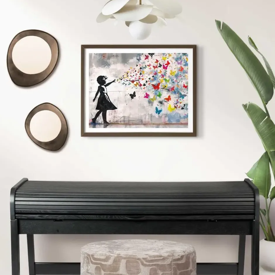 Wissellijst hout Poster 40x50 walnoot - 40x50 - Walnoot