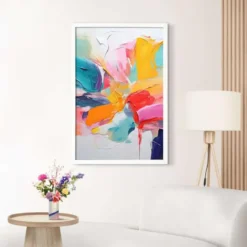 Wissellijst hout Poster 61x91,5 Wit - 61x91,5 - Wit