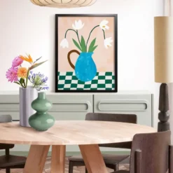 Wissellijst hout Poster 40x50 zwart - 40x50 - Zwart