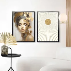 Wissellijst hout Poster 50x70 zwart - 50x70 - Zwart