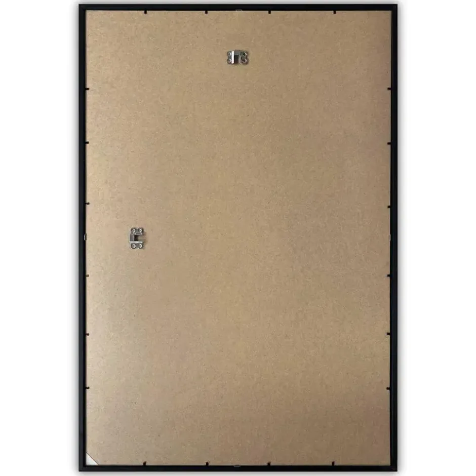 Wissellijst hout Poster 61x91,5 Zwart 2-pack - 61x91,5 - Zwart