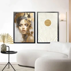 Wissellijst hout Poster 61x91,5 Zwart - 61x91,5 - Zwart