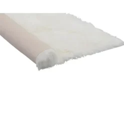 Woonkamertapijt SHEEP - 170 cmx120 cmx4 cm - Wit Stof
