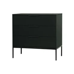 WOOOD Adam Ladekast - Grenen - Zwart - 93x94x52