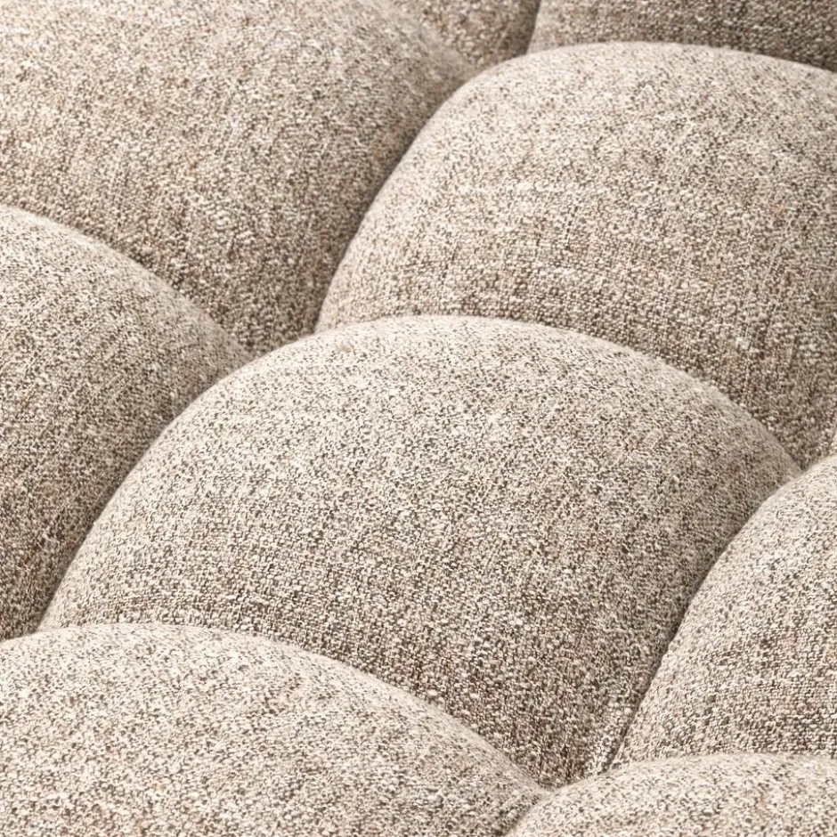 WOOOD Allure Chaise Longue Bank Links - Stof - Naturel - 79x324x165
