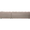 WOOOD Allure Chaise Longue Bank - Stof - Bruin Melange - 79x324x165