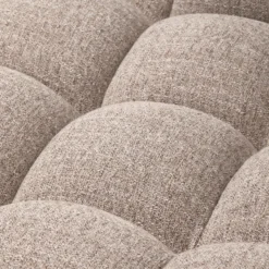 WOOOD Allure Chaise Longue Bank - Stof - Bruin Melange-79x324x165