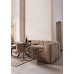 WOOOD Arros Eettafel Uitschuifbaar - Zwart - 75x180/220x90