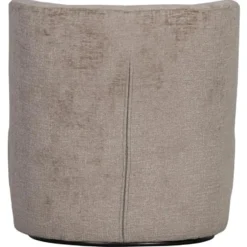 WOOOD Atty Draaifauteuil - Polyester - Zand - 75x74x65